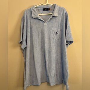 Ralph Lauren Men's Light Blue Polo Shirt